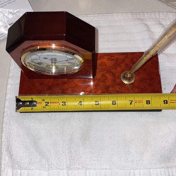 Bulova Clock and Pen Set - Picture 8 of 9